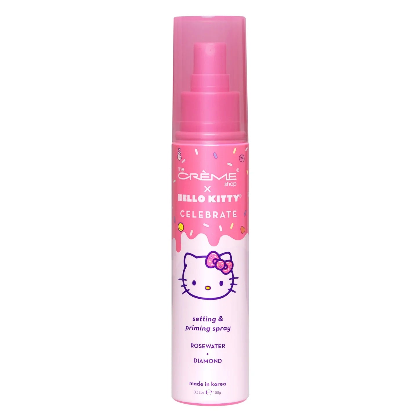 The Crème Shop Hello Kitty Celebrate Setting & Priming Spray - Rose Water + Diamond