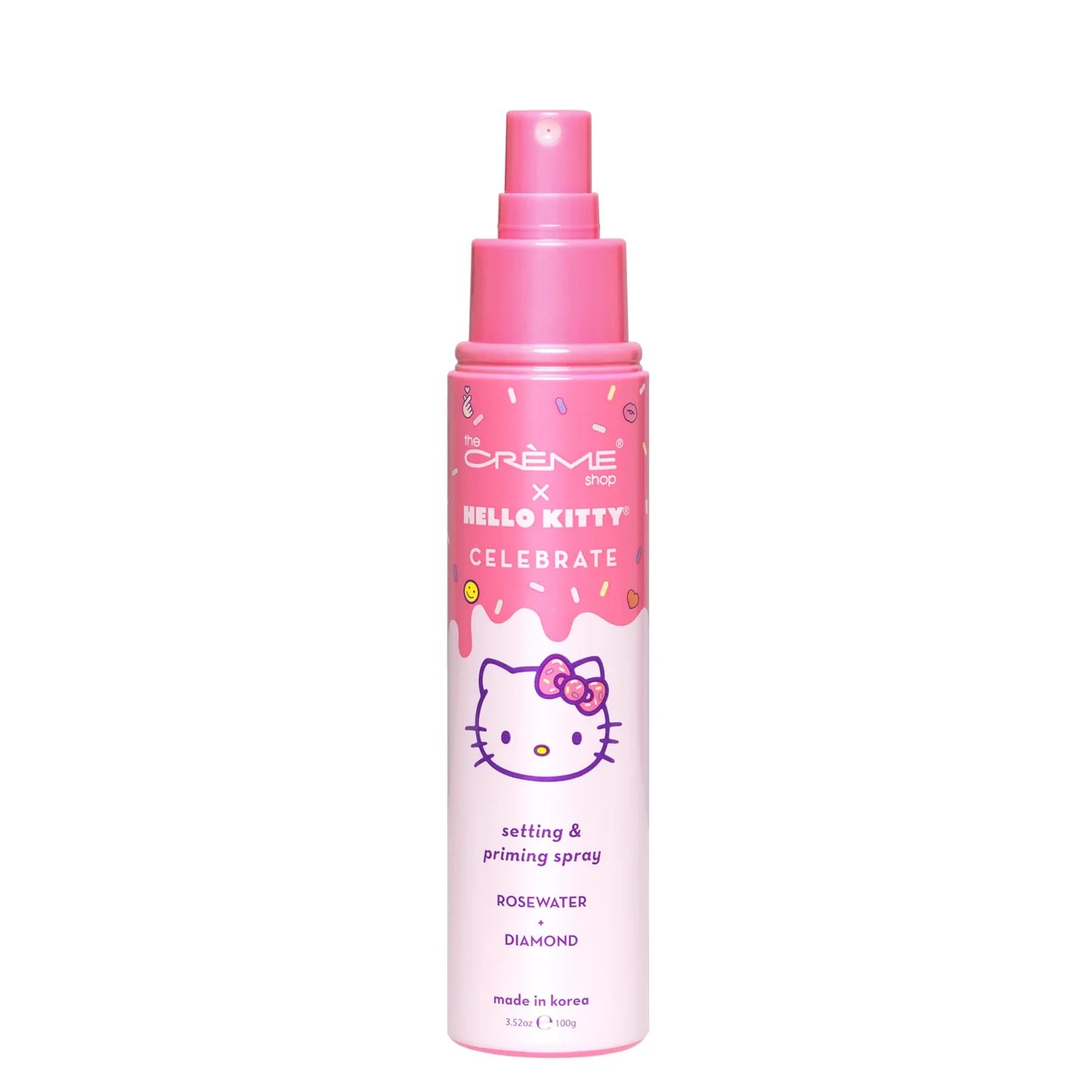 The Crème Shop Hello Kitty Celebrate Setting & Priming Spray - Rose Water + Diamond