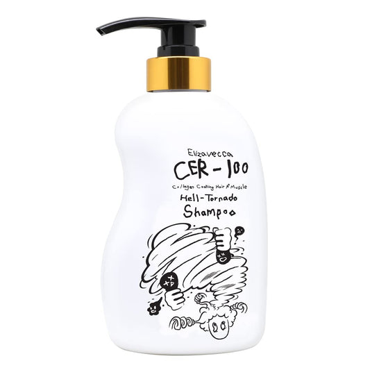 Elizavecca CER-100 Collagen Coating Hair Muscle Hell-Tornado Shampoo 500ml