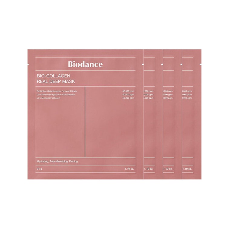 BIODANCE Bio Collagen Real Deep Mask Sheet (Choose 1 or 4 Each)