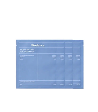 BIODANCE Hydro Cera-nol Real Deep Mask (Choose 1 or 4 each)