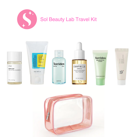 Sol Beauty Lab K-beauty Bestsellers Travel Kit