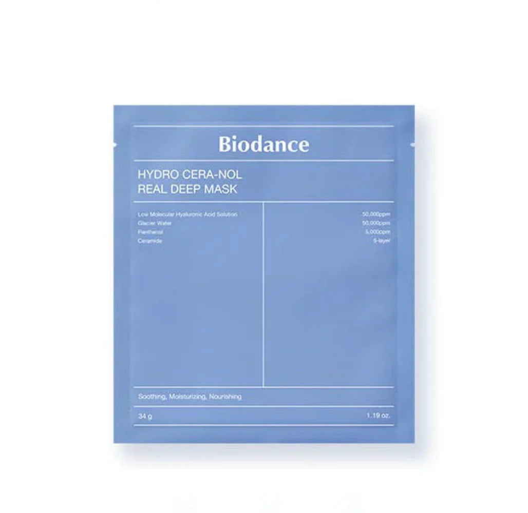 BIODANCE Hydro Cera-nol Real Deep Mask (Choose 1 or 4 each)