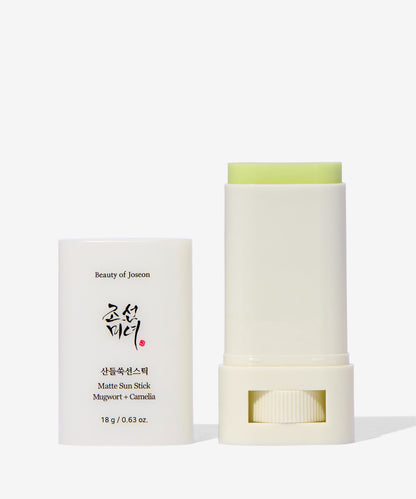 Beauty of Joseon Matte Sun Stick: Mugwort+Camelia SPF 50+ PA++++