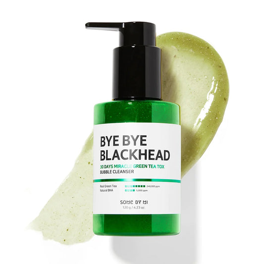 SOMEBYMI Bye Bye Blackhead 30 Days Miracle Green Tea Tox Bubble Cleanser 120ml