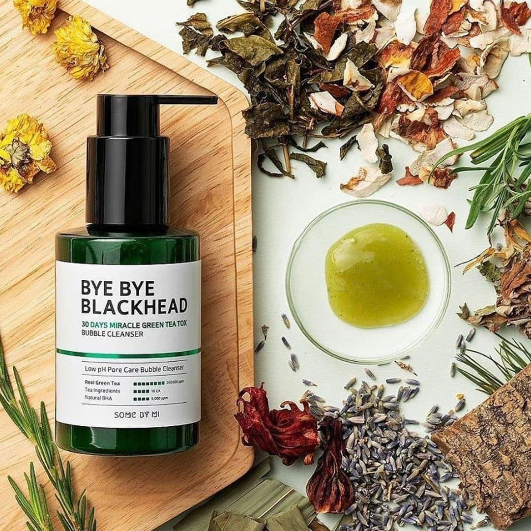 SOMEBYMI Bye Bye Blackhead 30 Days Miracle Green Tea Tox Bubble Cleanser 120ml